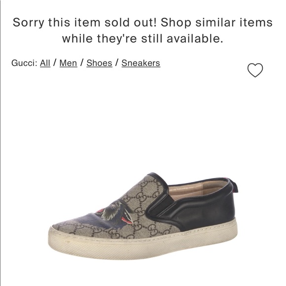 GUCCI
GG Supreme Coated Canvas Sneakers - Picture 2 of 6
